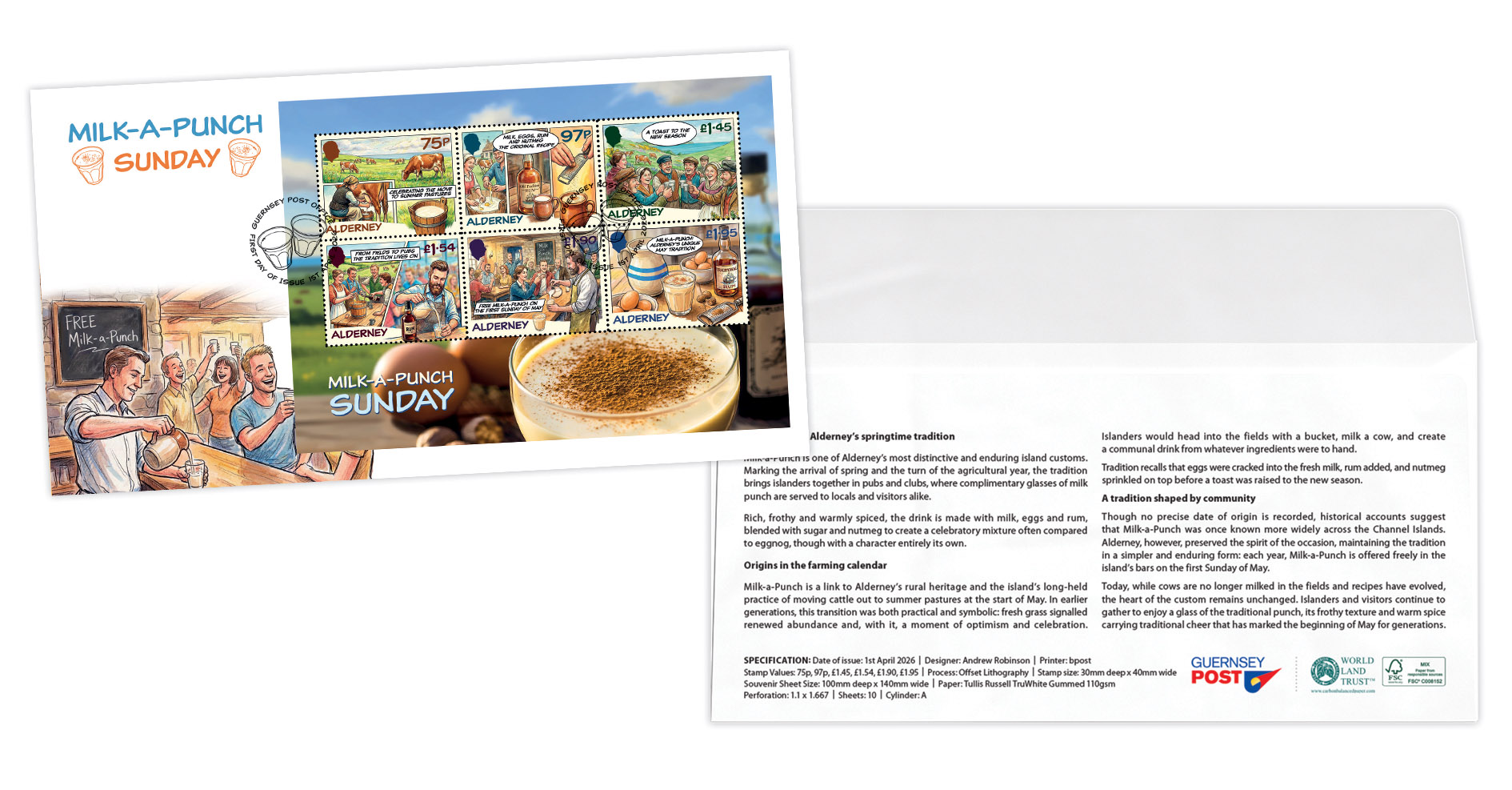 Souvenir Sheet First Day Cover